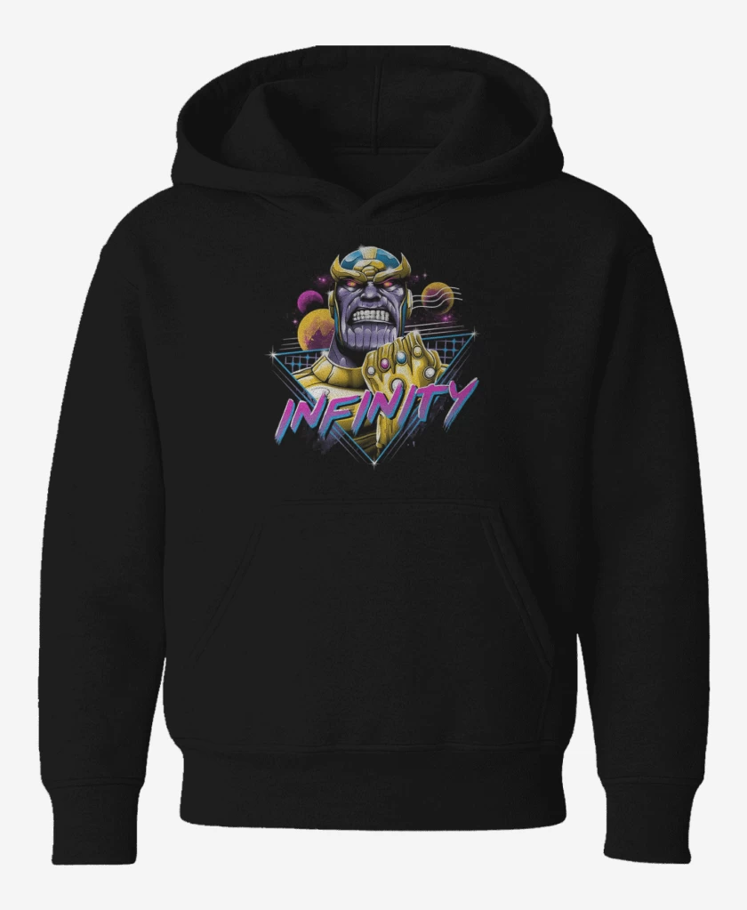 Poleron de niño Negro de THANOS INFINITY