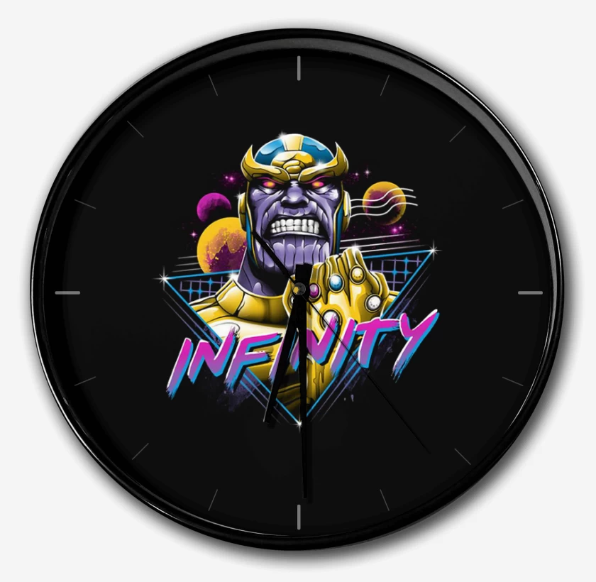 Reloj Negro de THANOS INFINITY