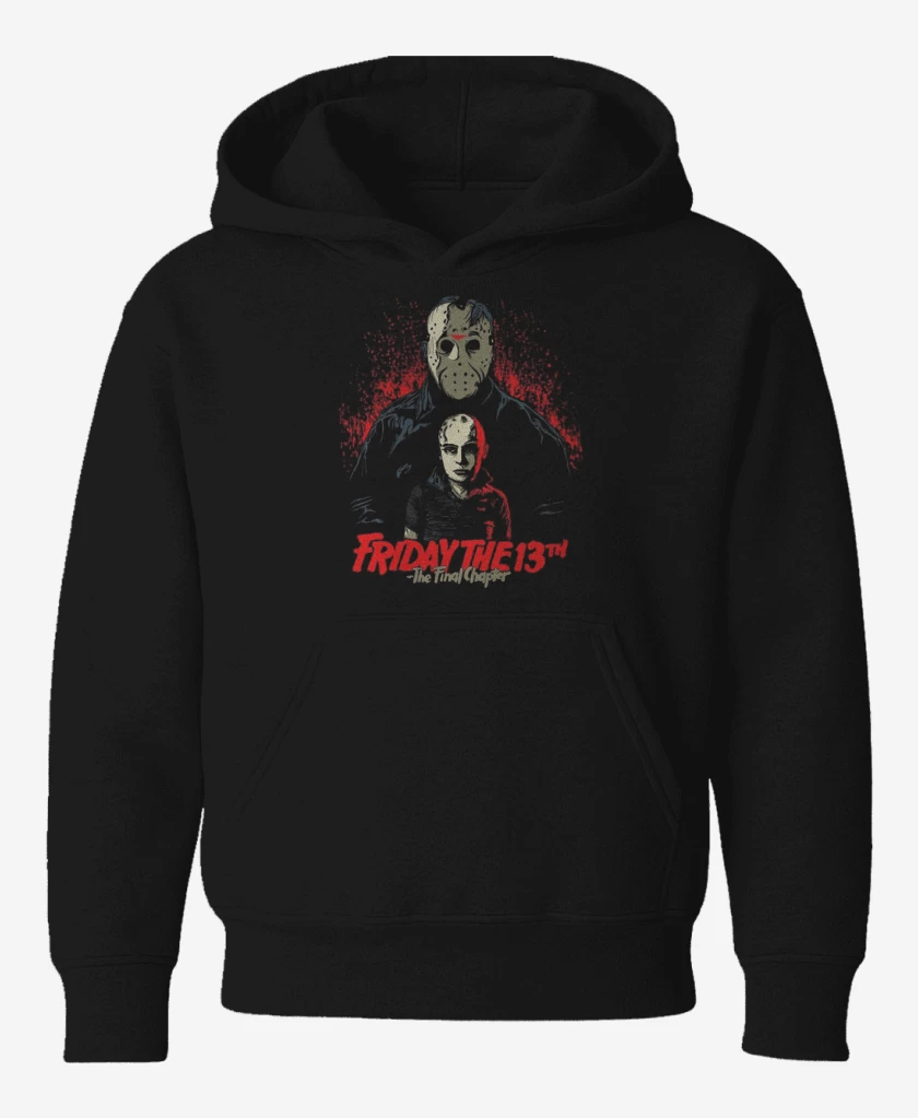 Poleron de niño Negro de Jason Friday The 13