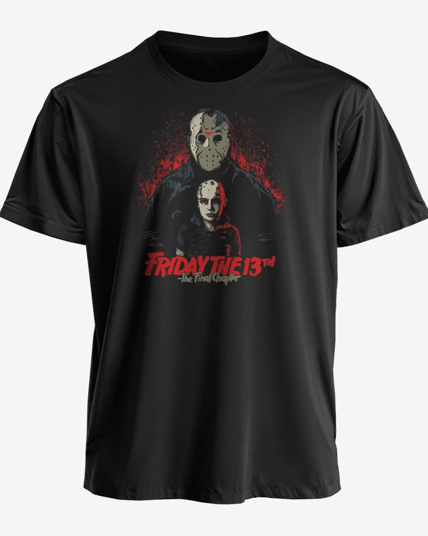 Polera premium Negro de Jason Friday The 13