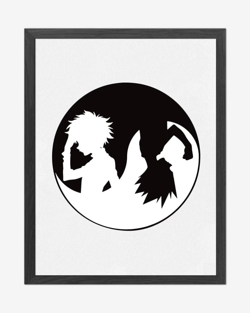 Cuadro decorativo Hunter x yin yang