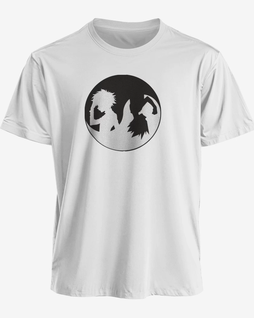 Polera premium Blanco de Hunter x yin yang