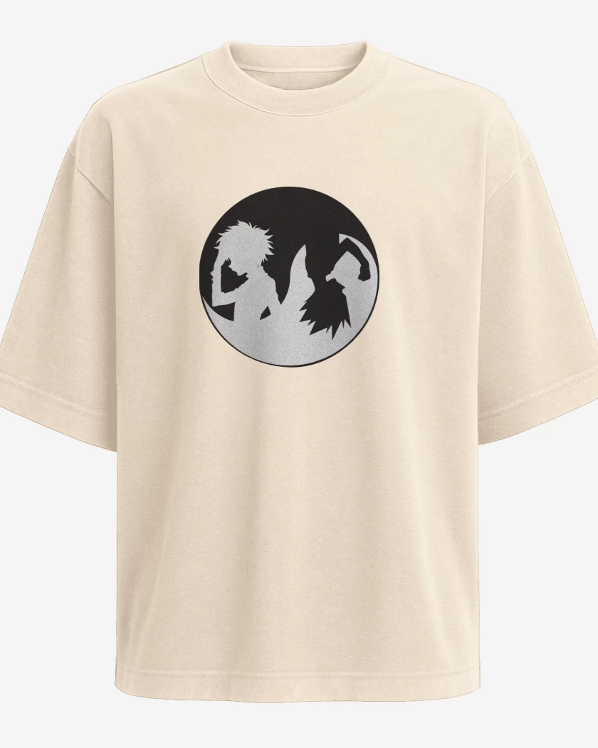 Polera Oversize Hunter x yin yang