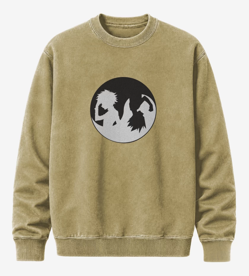 Poleron Polo Acid Wash Beige de Hunter x yin yang