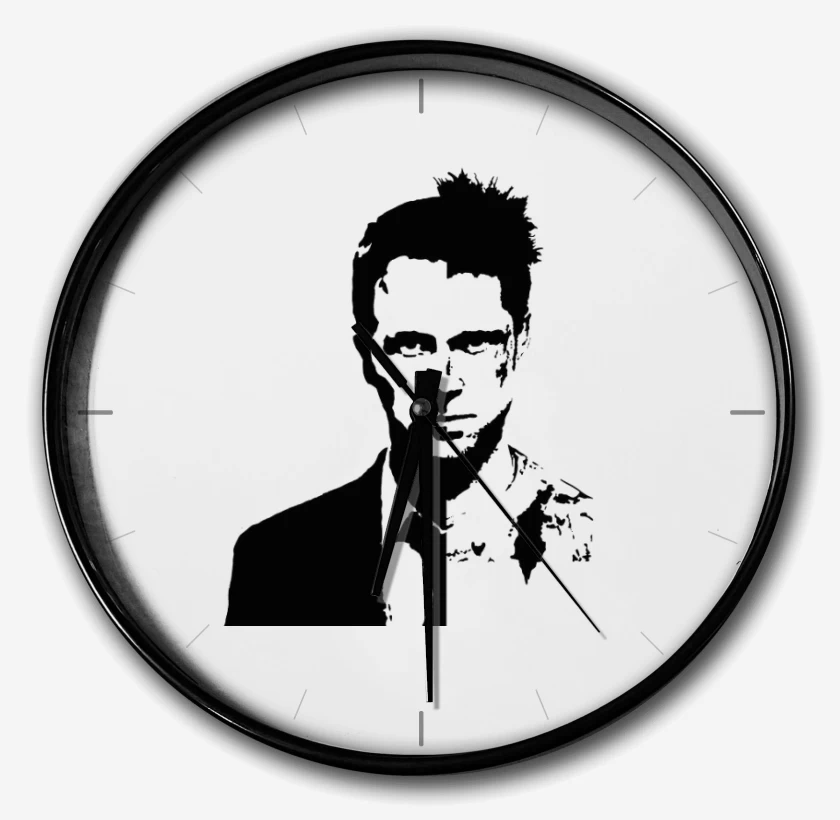 Reloj Blanco de Narrador & Tyler
