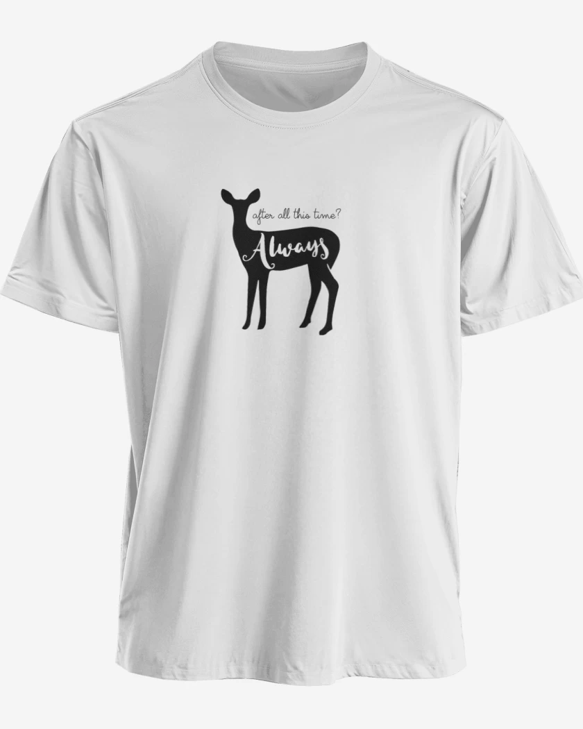 Polera premium Blanco de Patronus Always