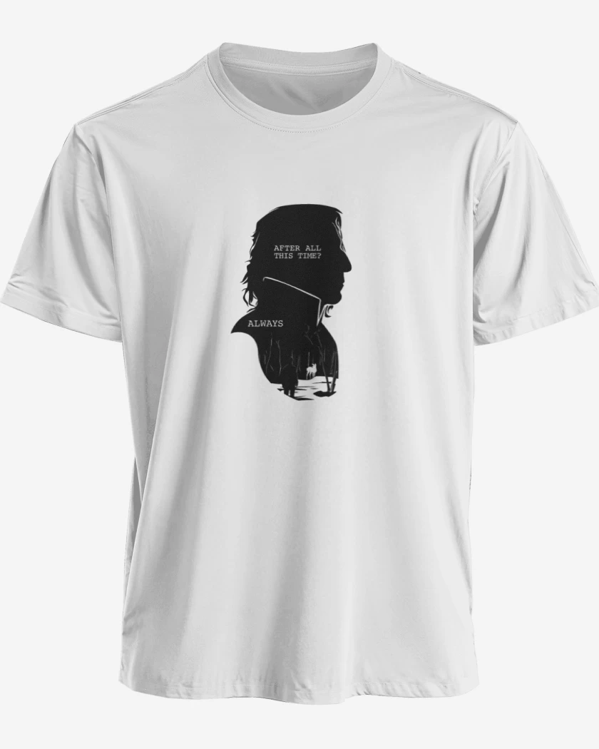 Polera Blanco de Snape always