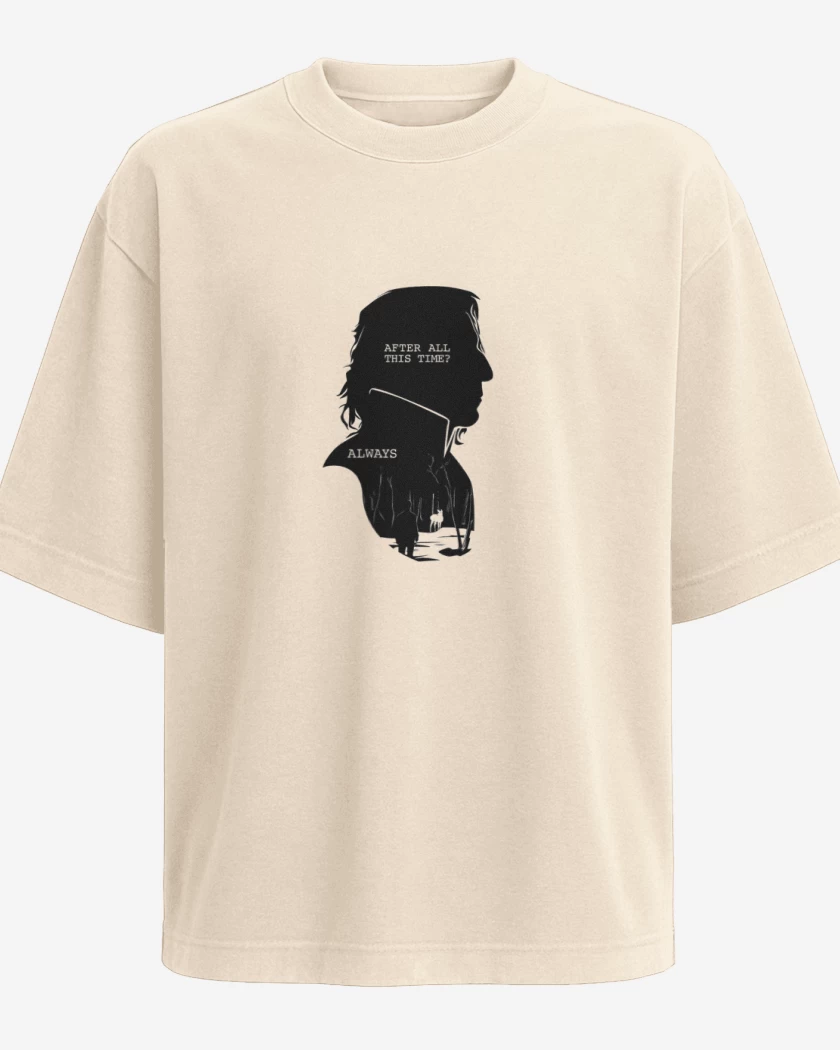 Polera Oversize Snape always