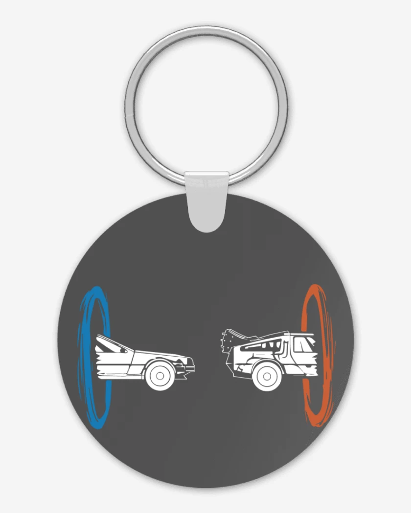 Llavero Portal - Delorean