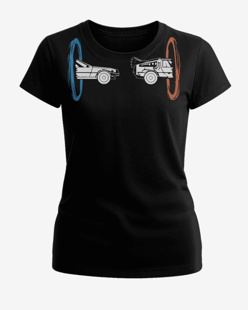 Polera de Mujer Negro de Portal - Delorean