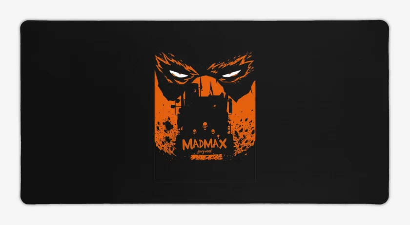 Mouse pad Gamer Negro de Mad Max fury road