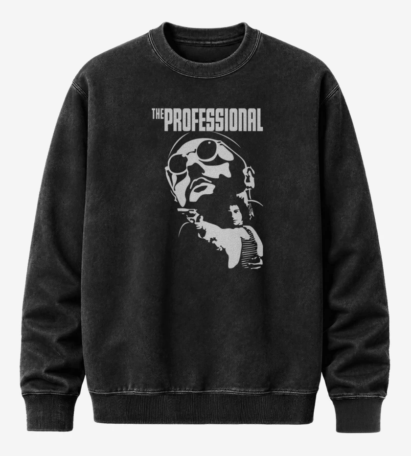 Poleron Polo Acid Wash Negro de The professional