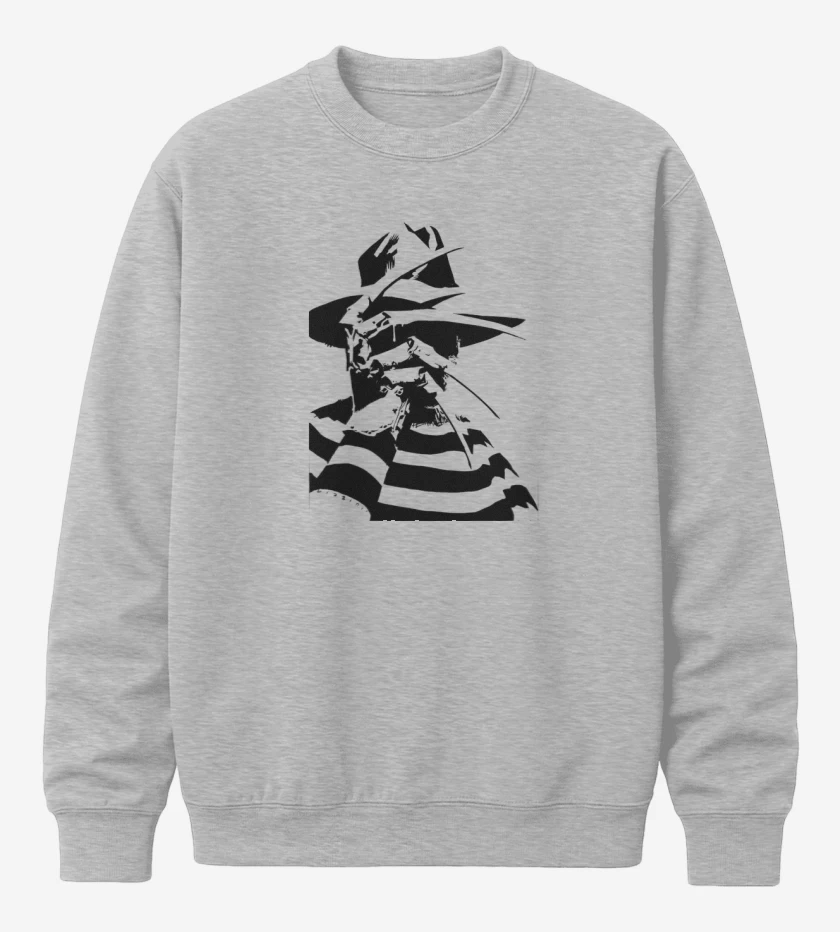 Poleron polo Gris Melange de Freddy Krueger