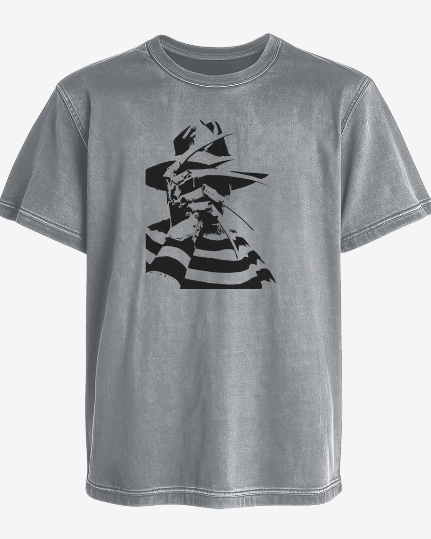 Polera desgastada Freddy Krueger