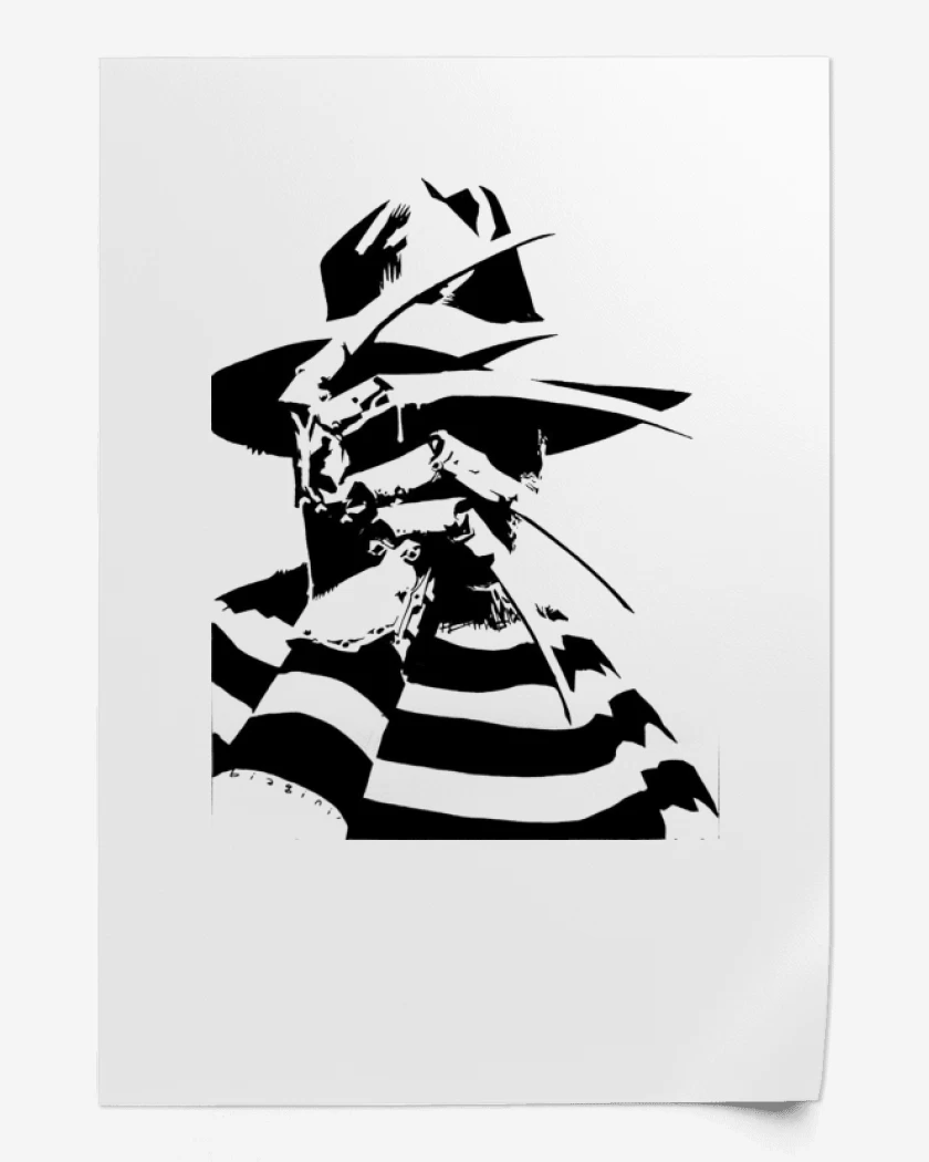 Print Freddy Krueger