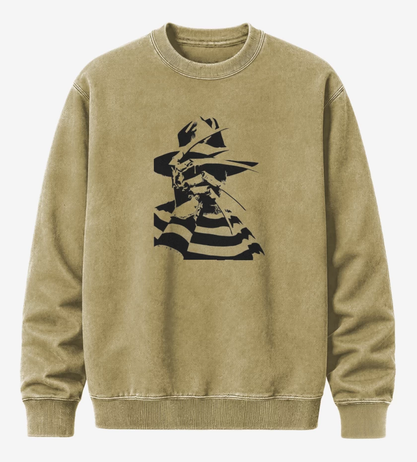 Poleron Polo Acid Wash Beige de Freddy Krueger