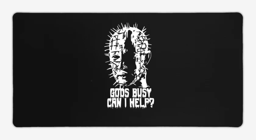 Mouse pad Gamer Negro de Hellraiser