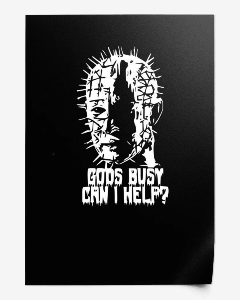 Print Negro de Hellraiser