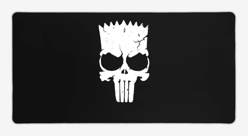 Mouse pad Gamer Negro de Bart El que castiga