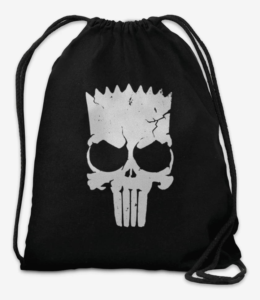 Mochila Negro de Bart El que castiga