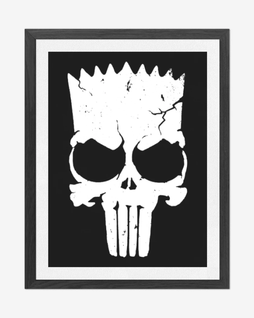 Cuadro decorativo Negro de Bart El que castiga