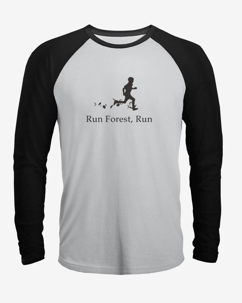 Polera Raglan Run forest run 