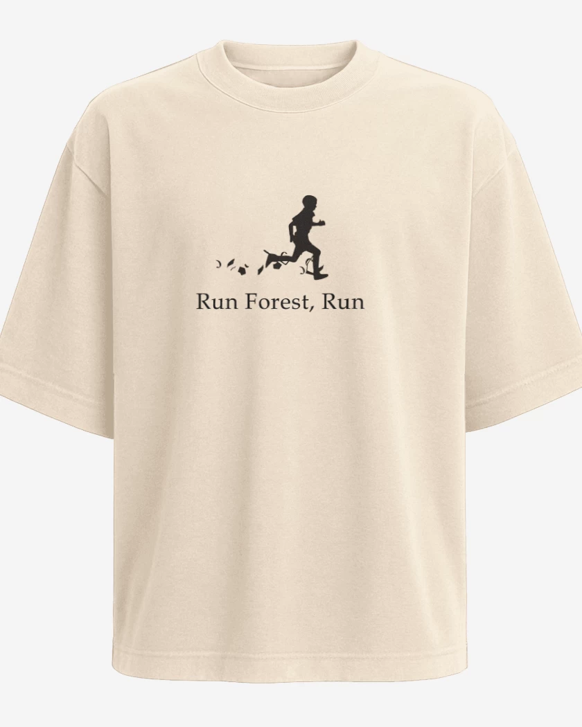 Polera Oversize Run forest run 