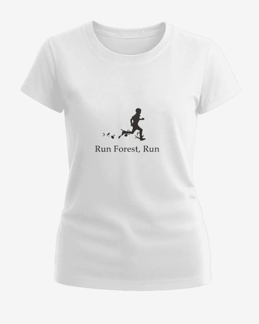 Polera de Mujer Blanco de Run forest run 