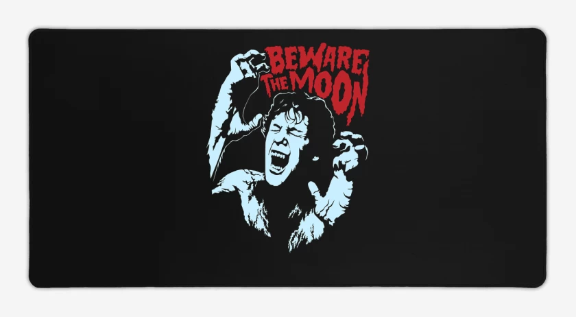 Mouse pad Gamer Negro de Beware the moon 