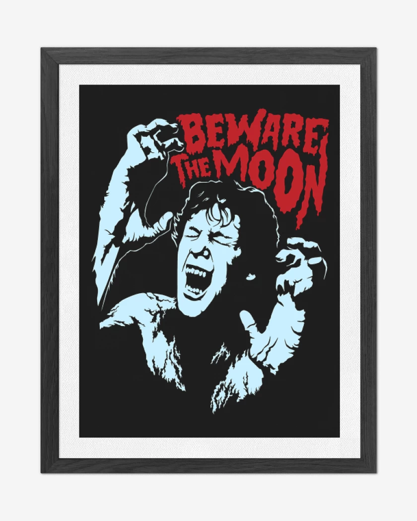 Cuadro decorativo Beware the moon 