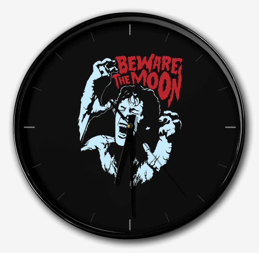 Reloj Negro de Beware the moon 