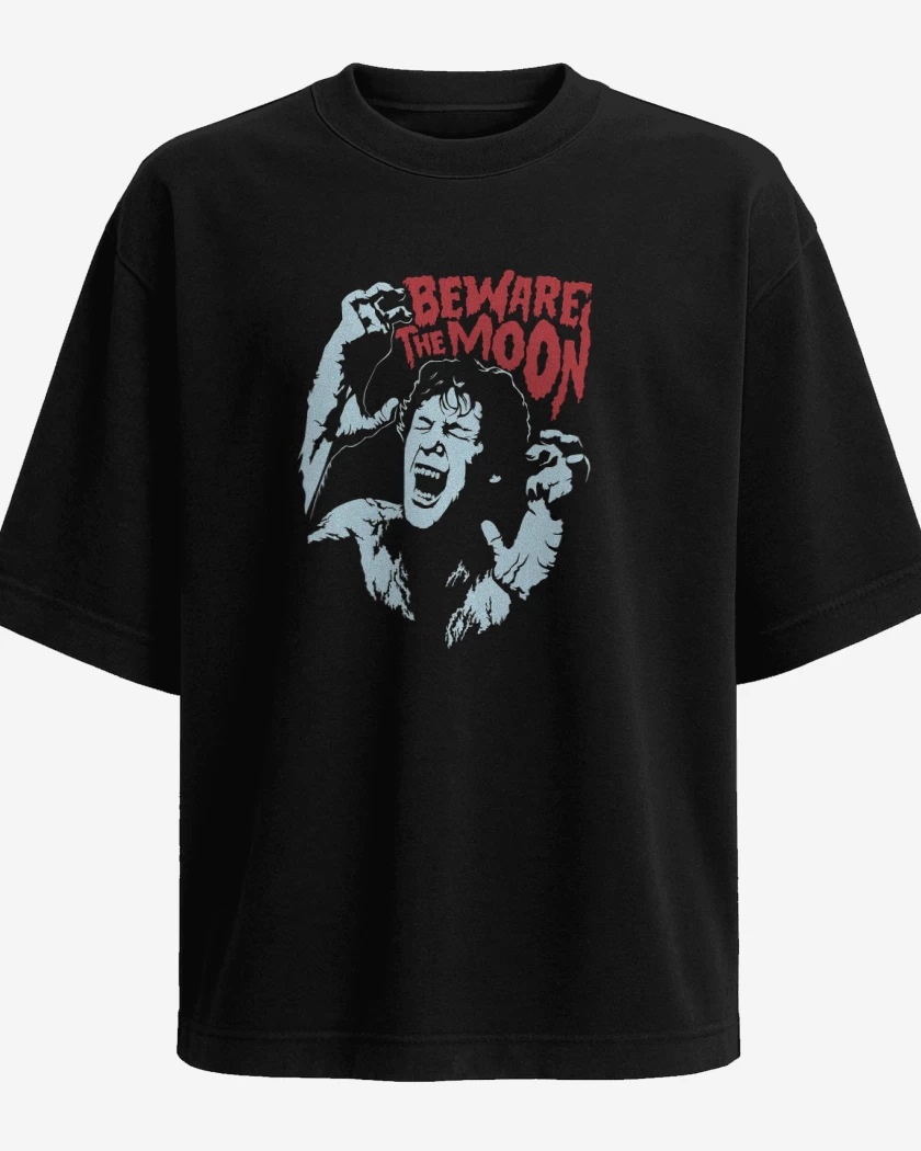 Polera Oversize Beware the moon 