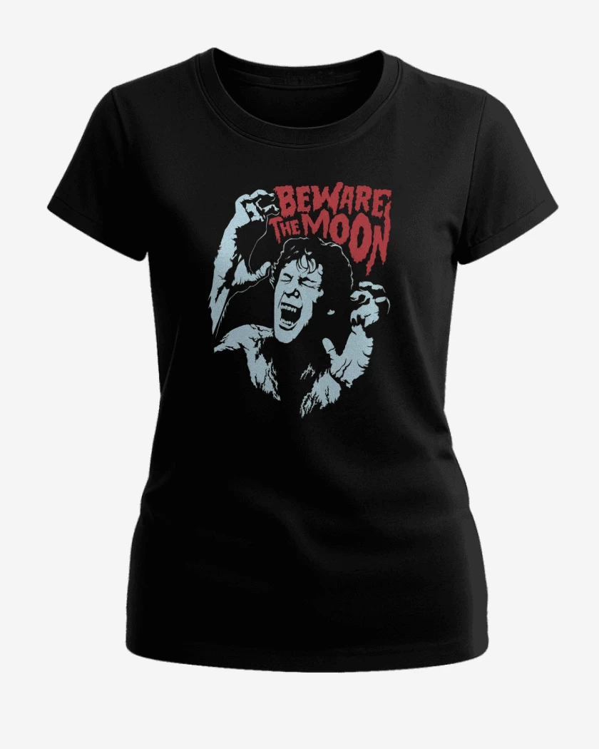 Polera de Mujer Negro de Beware the moon 
