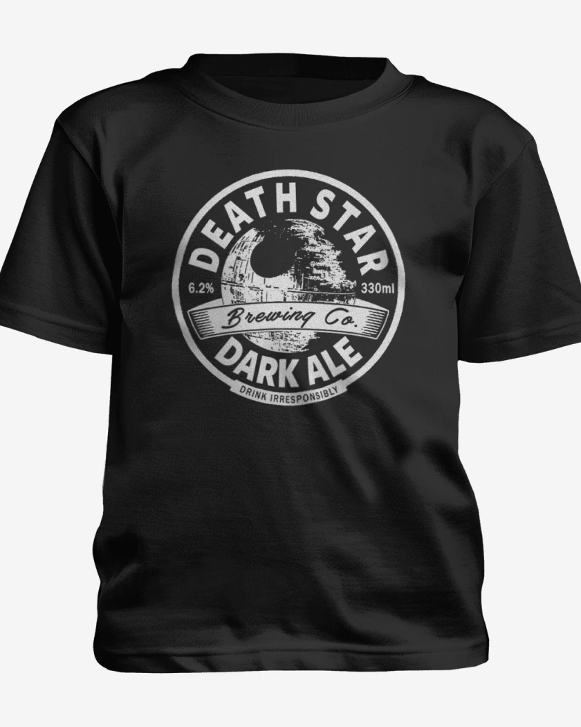 Polera de niño death star 2
