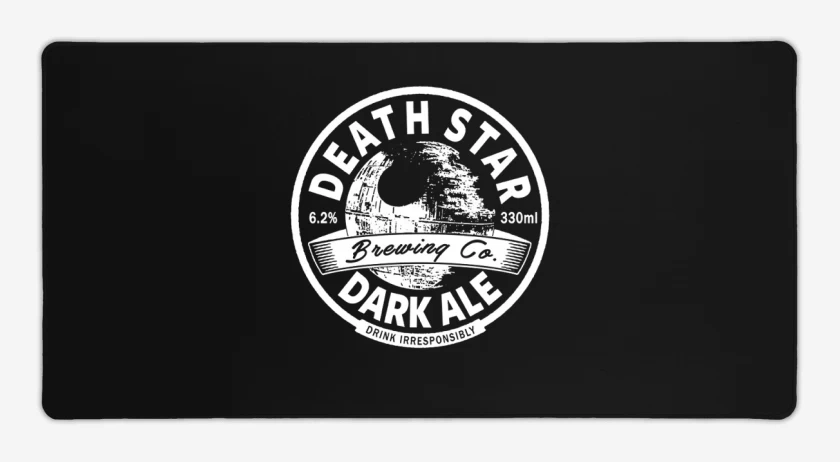 Mouse pad Gamer death star 2