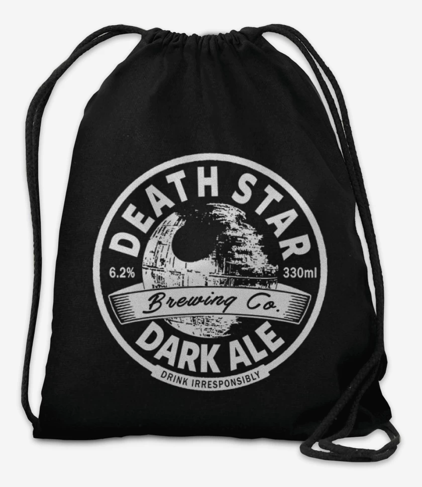 Mochila Negro de death star 2