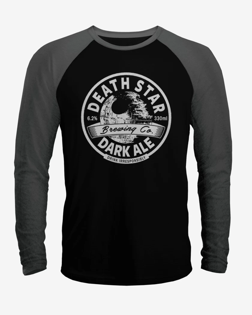Polera Raglan death star 2