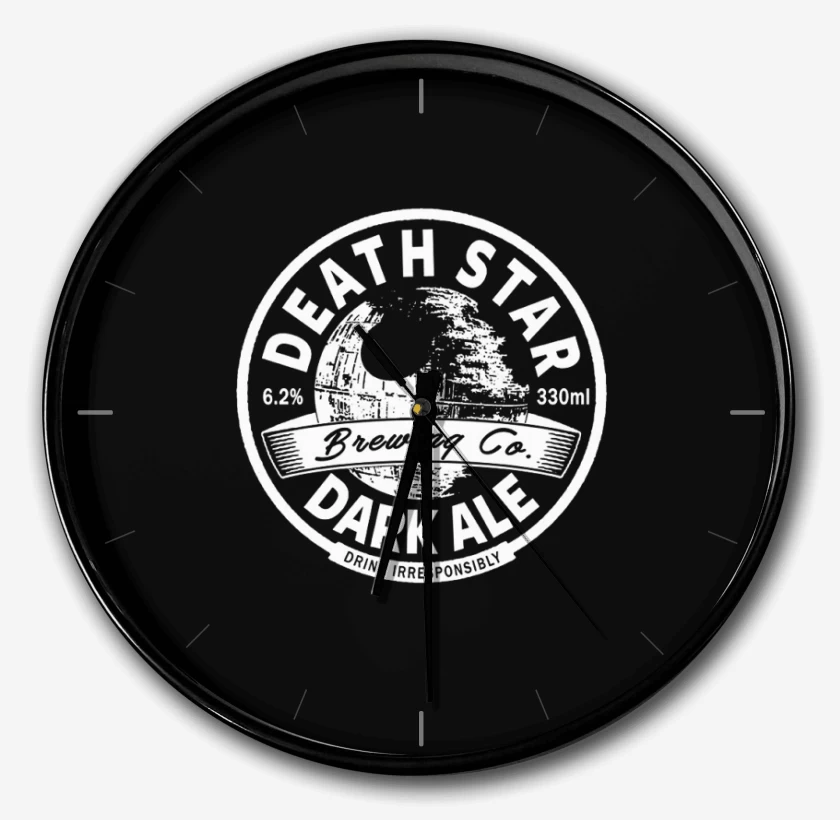 Reloj Negro de death star 2