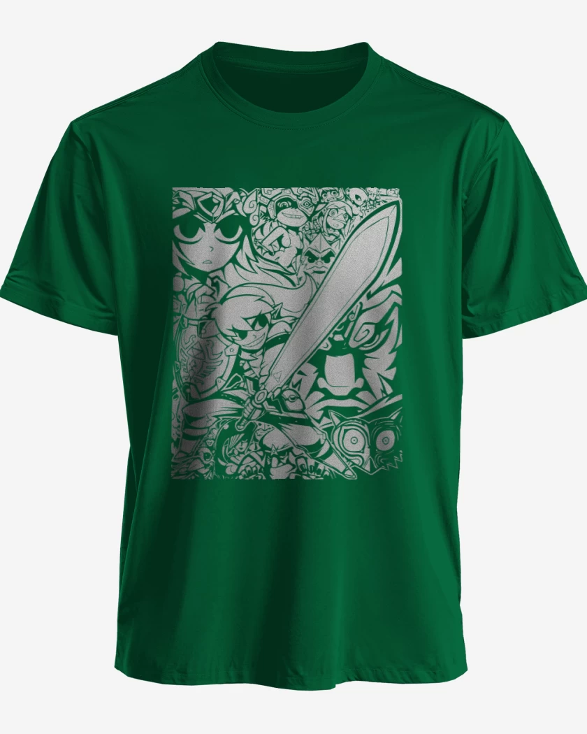 Polera Zelda - Personajes