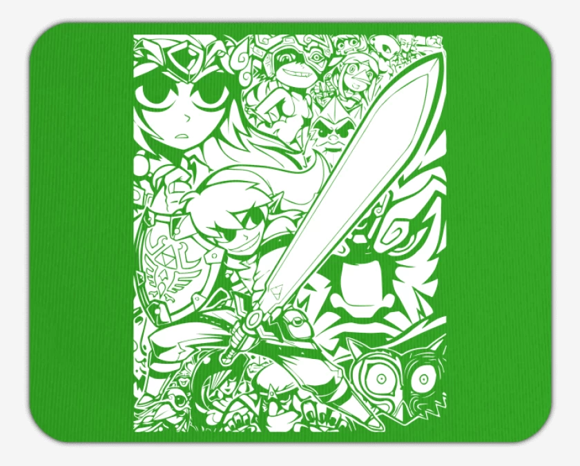 Mousepad Zelda - Personajes