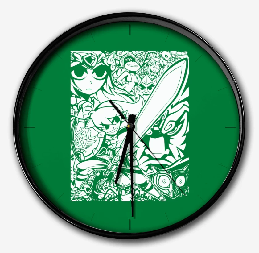 Reloj Verde jade de Zelda - Personajes