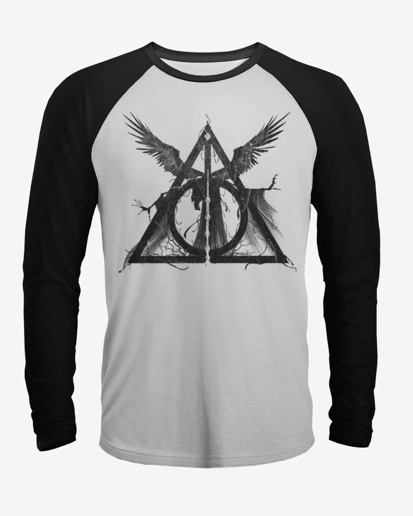 Polera Raglan Reliquias de la muerte