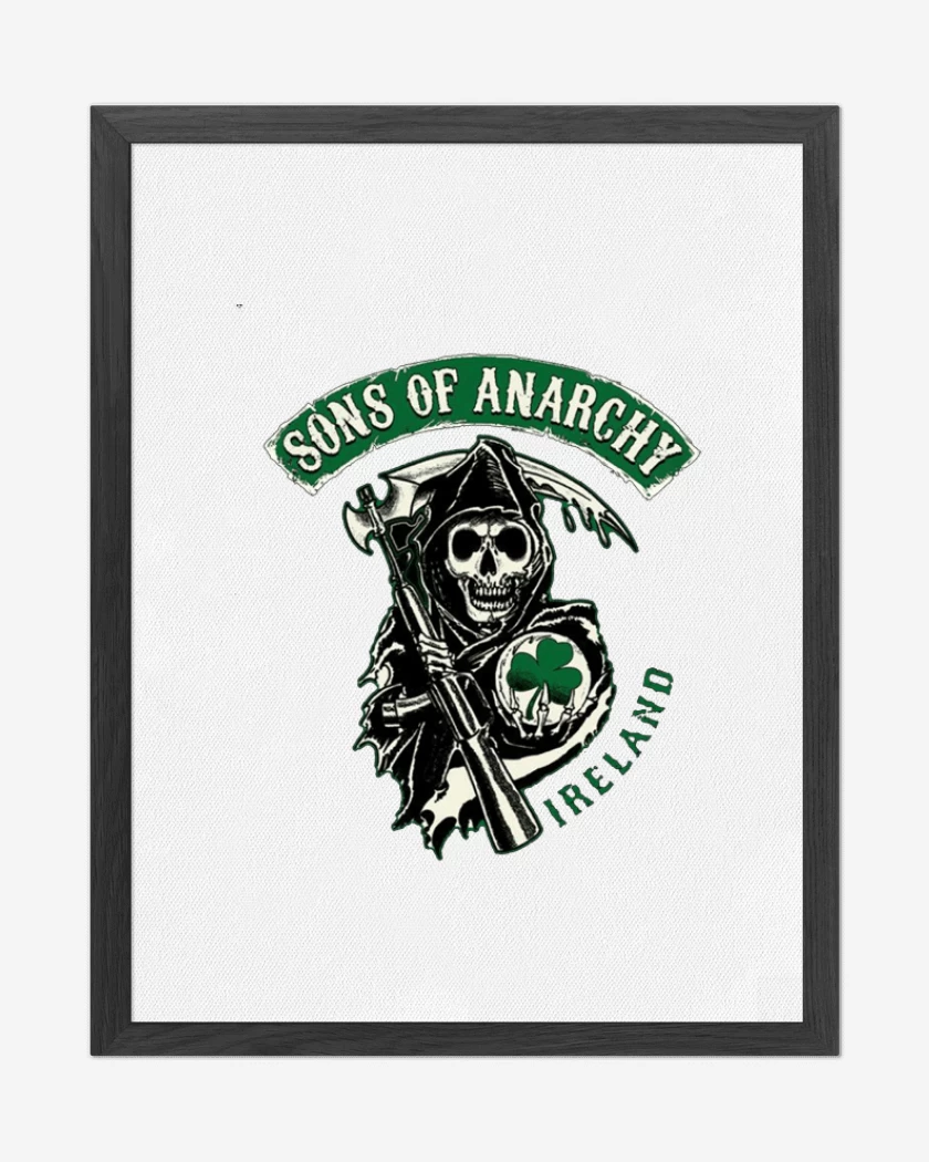 Cuadro decorativo Blanco de Sons of Anarchy Ireland