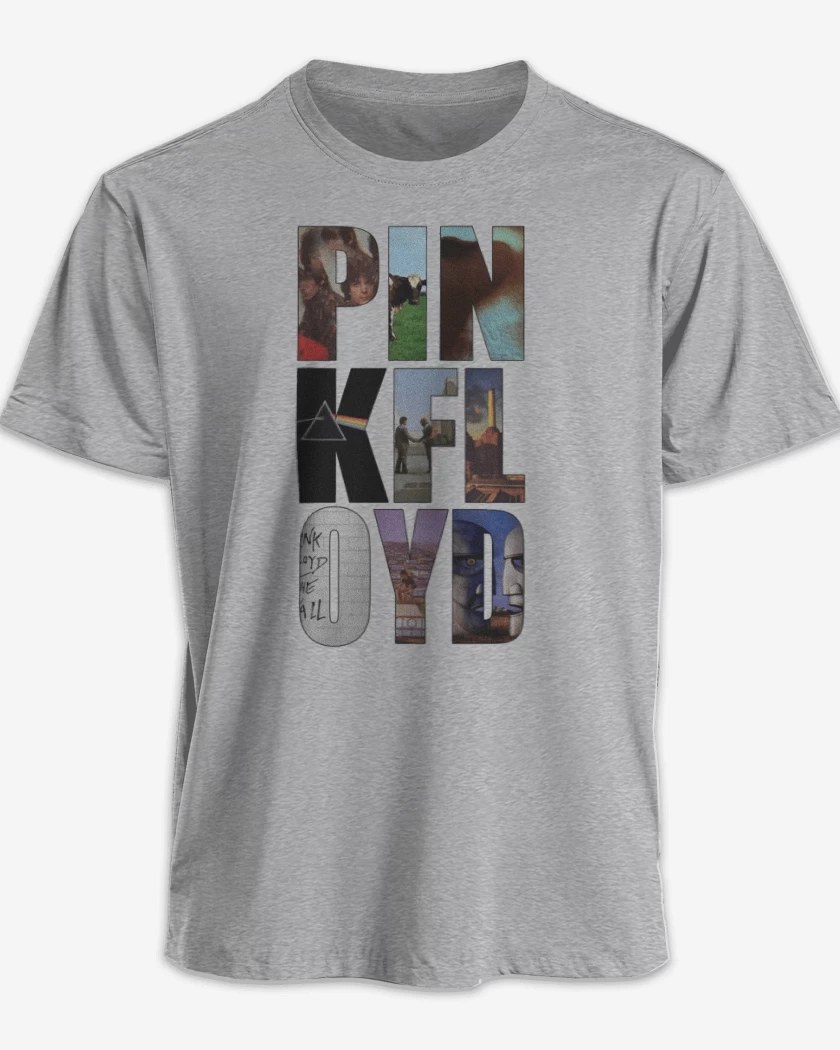 Polera Pink Floyd discos