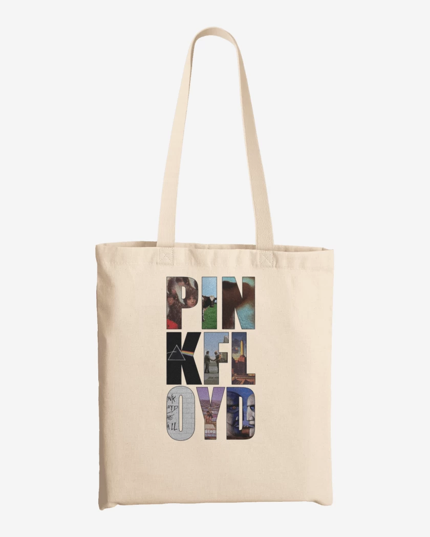 Totebag Pink Floyd discos
