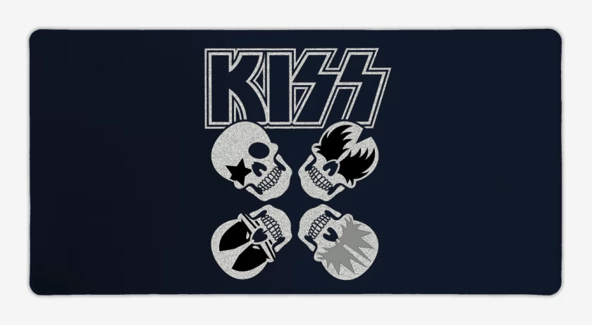 Mouse pad Gamer Azul Marino de Kiss