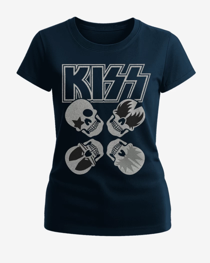 Polera de Mujer Azul Marino de Kiss