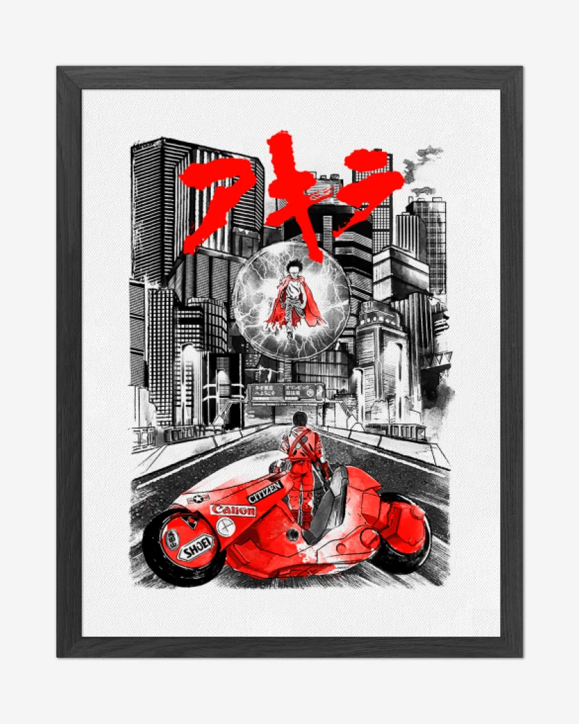 Cuadro decorativo Blanco de Akira 2