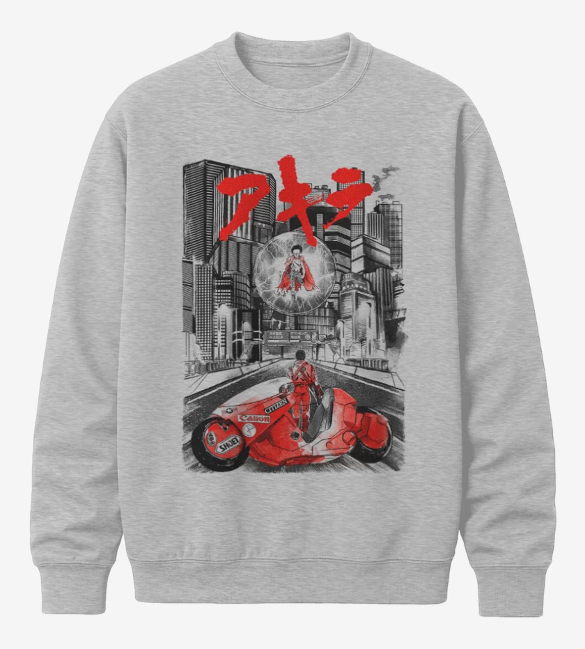 Poleron polo Gris Melange de Akira 2
