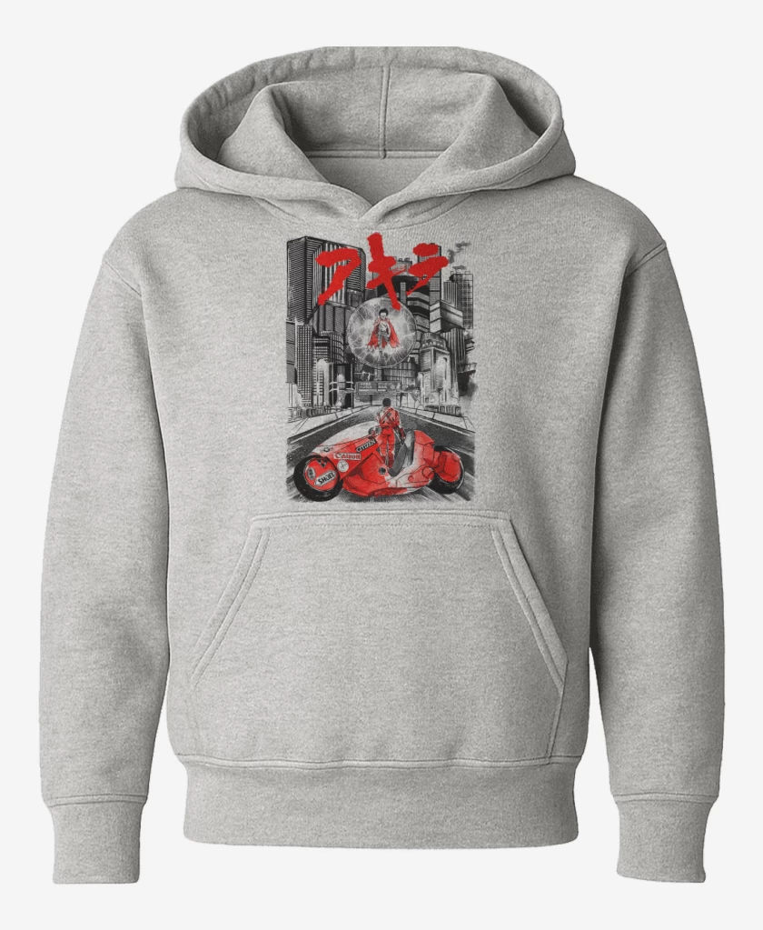 Poleron de niño Gris Melange de Akira 2